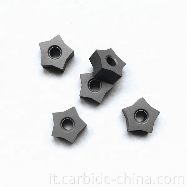 star shape carbide tip